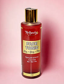Тонер для обличчя кислотний Top Beauty 200мл