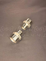 Ніпель перехідний різьбовий нержавіючий DN32x25 (1"1/4x1") н/ж сталь AISI 304, з шестигранником, Class 150