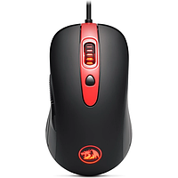 Игровая проводная мышь Redragon Gerderus M703 (7200dpi) 7 кнопок с подсветкой (Черно-красная)