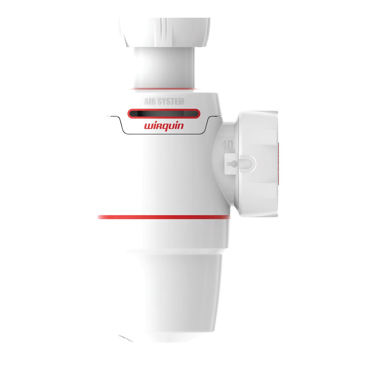 Сифон для кухонної мийки Neo Air 11⁄2" × 40 мм WIRQUIN (9542331)