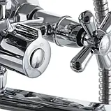 Змішувач для ванни двовентильний з довгим виливом Haiba Dominox 140 EURO (HB0064) Хайба Домінокс 140, фото 9