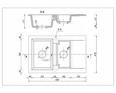 Кухонна мийка Brado DORIS Rox, фото 2