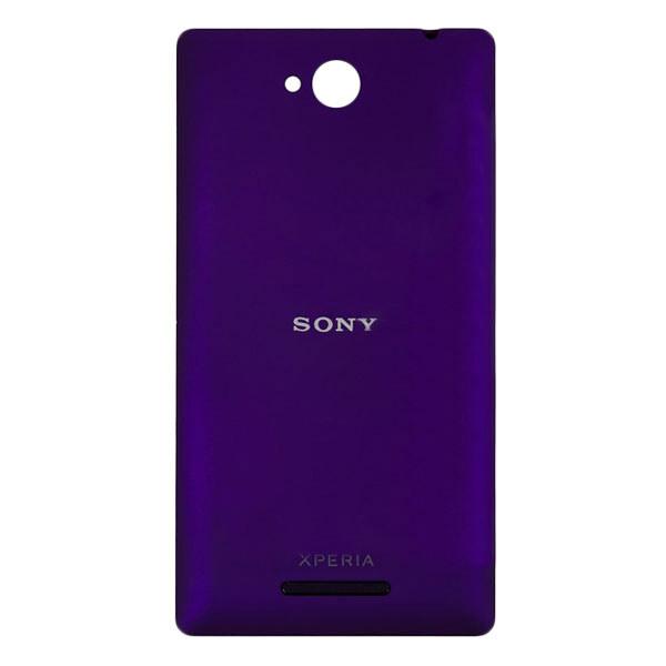 Задня кришка Sony C2305 Xperia C, High quality, Фіолетовий