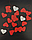 Гірлянда-нитка KOZA-Style "Серця" червона 2,3м, фото 3