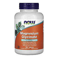 Магний NOW Magnesium Glycinate (180 табл)