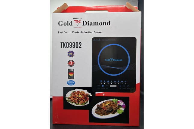Плита настільна індукційна Gold Diamond TK09902, фото 3