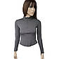 Лонгслів жіночий SUNCOMELY сірий, фото 2