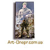 Портрет на склі за інноваційною технологією для воїна, прямокутник 600х1200х12 мм, фото 5