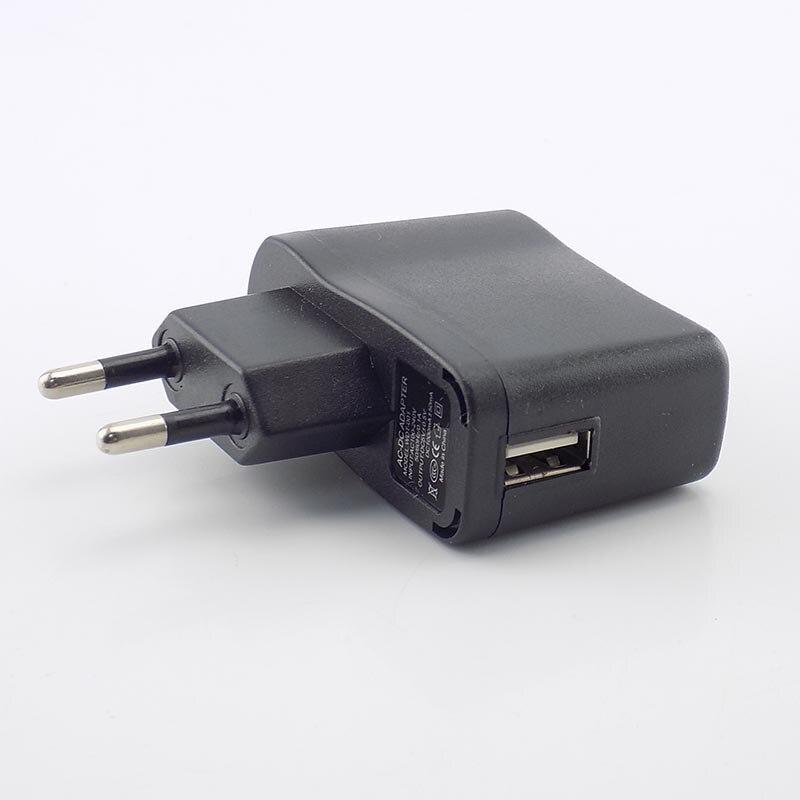 Мережевий адаптер зарядний пристрій із 220 В на USB 5 V 0.5 A