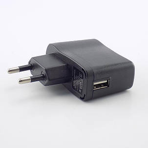 Мережевий адаптер зарядний пристрій із 220 В на USB 5 V 0.5 A, фото 1