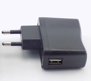 Мережевий адаптер зарядний пристрій із 220 В на USB 5 V 0.5 A, фото 3