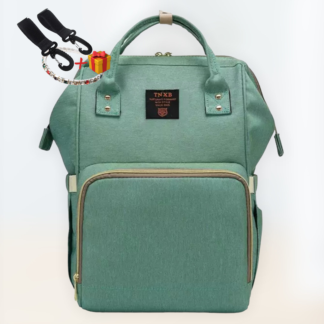 Рюкзак - сумка органайзер для мамы Божена TNXB Зеленый - фото 1 - id-p2100425593