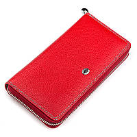 Кошелек женский ST Leather 18376 (SB71) кожаный Красный