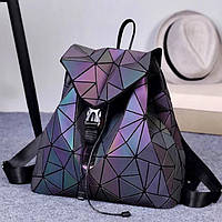 Вместительный стильный женский рюкзак для города Бао Бао Хамелеон алмазный