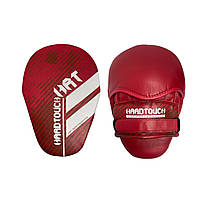 Лапа боксерська пряма червона HARD TOUCH