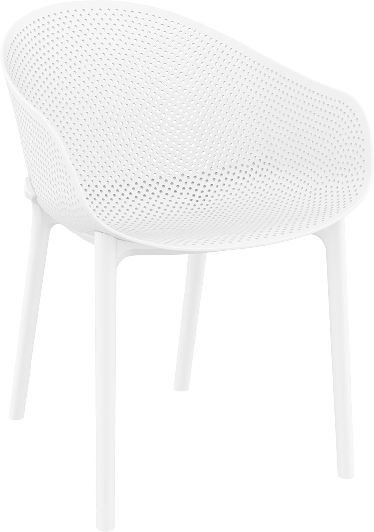 Крісло перфороване (Sky), арт. 102 Sky White