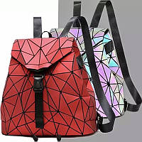 Модні рюкзаки для підлітків дівчаток Бао Бао Хамелеон Червоний, алмазний