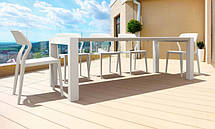 Стіл 774 Vegas Table Medium White 100*180/220, фото 5