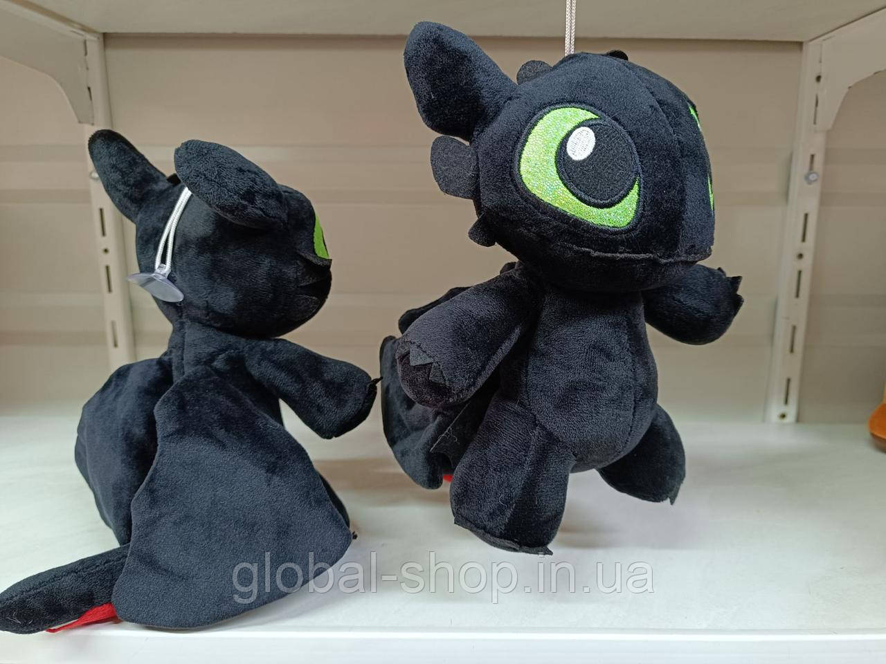 М'яка іграшка дракон Беззубик, Нічна Фурія (Як приборкати дракона) 20 см