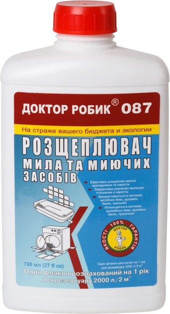 Розщеплювач мила та миючих засобів Доктор Робік 087, фото 1