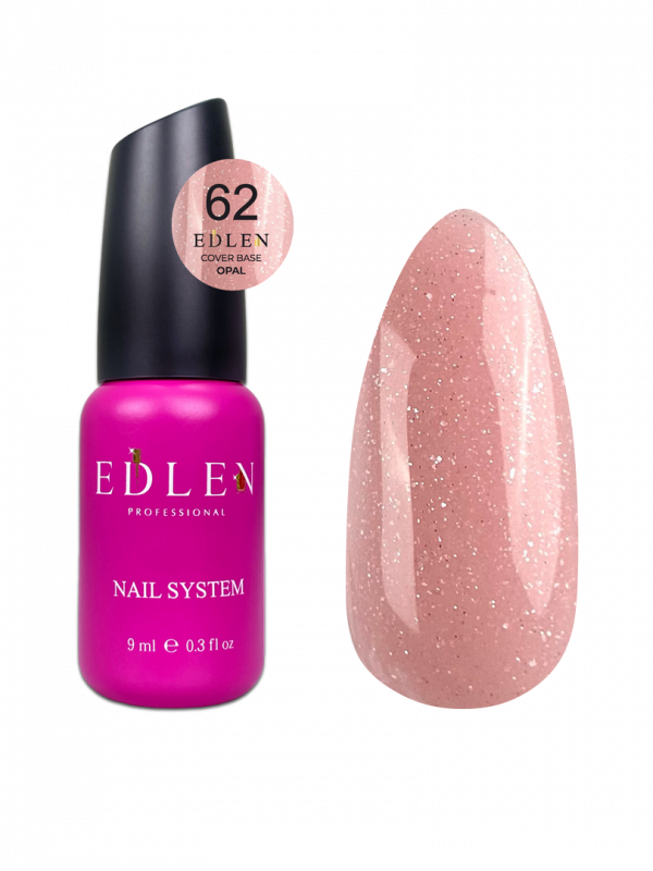 Базове покриття Edlen Cover Base №62 Opal 9 мл