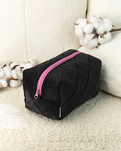 Косметичка велюрова Чорний