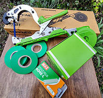 Степлер для винограду MAX HT-B1 + Італійська стрічка 10шт + Скоби оригинальні МАКС 4800шт. для винограду, рослин