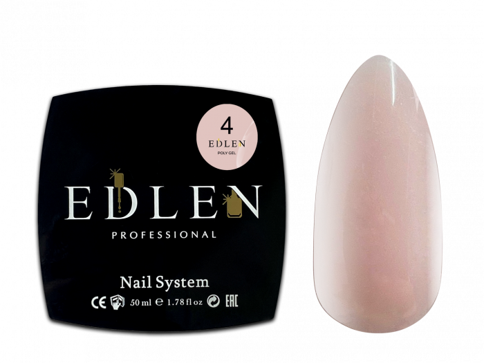 Гель Edlen Poly Gel №04 50 мл