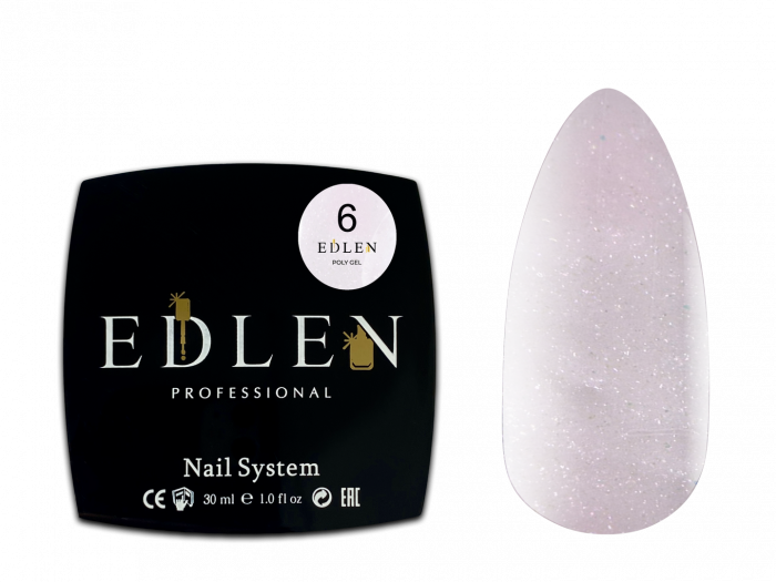 Гель Edlen Poly Gel №06 30 мл