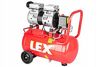 Безмасляный компрессор LEX LXAC24-11Lo 24L, 1100 Вт