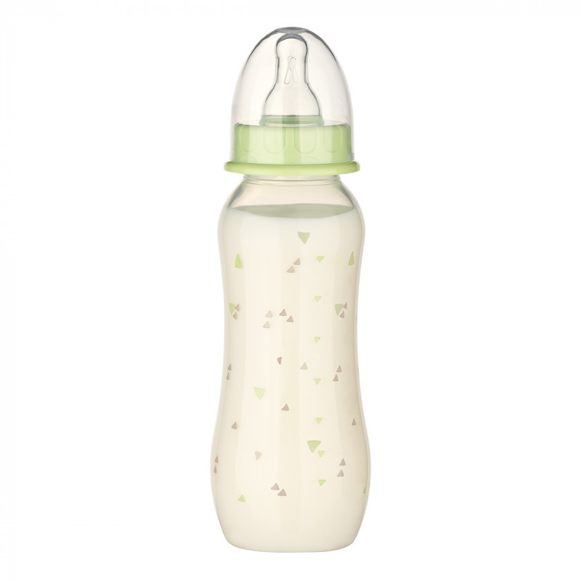 Пляшечка пластикова Baby-Nova салатова 240мл