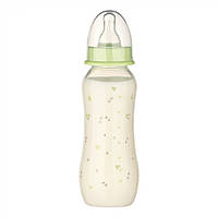 Бутылочка пластиковая Baby-Nova салатовая 240мл