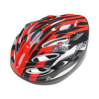 Шлем (велошлем) защитный детский подростковый р. (52-55 см) 2066 Красный