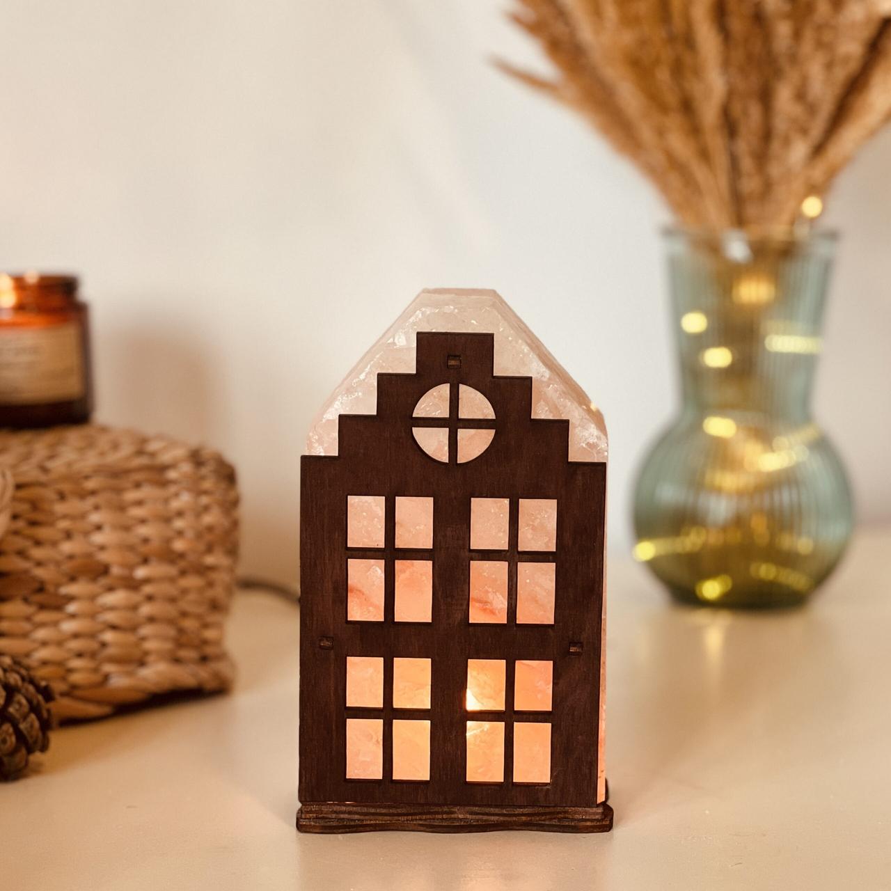 Соляна лампа з гімалайської солі “Будинок № 2” 1,5кг, фото 1