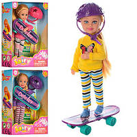 Лялька на скейті "DEFA Lucy" 15см