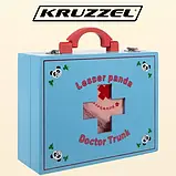 Дитячий дерев'яний набір маленького лікаря Kruzzel, фото 3