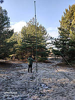 Телескопічна алюмінієва розкладна мачта 8м для антени, підсилювача, ретранслятора