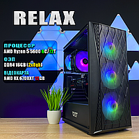 Игровой ПК RELAX (Ryzen 5 5600, RX 6700 XT 12GB Б/У, DDR4 16GB, SSD M2 NVMe 512GB) от Zona PC