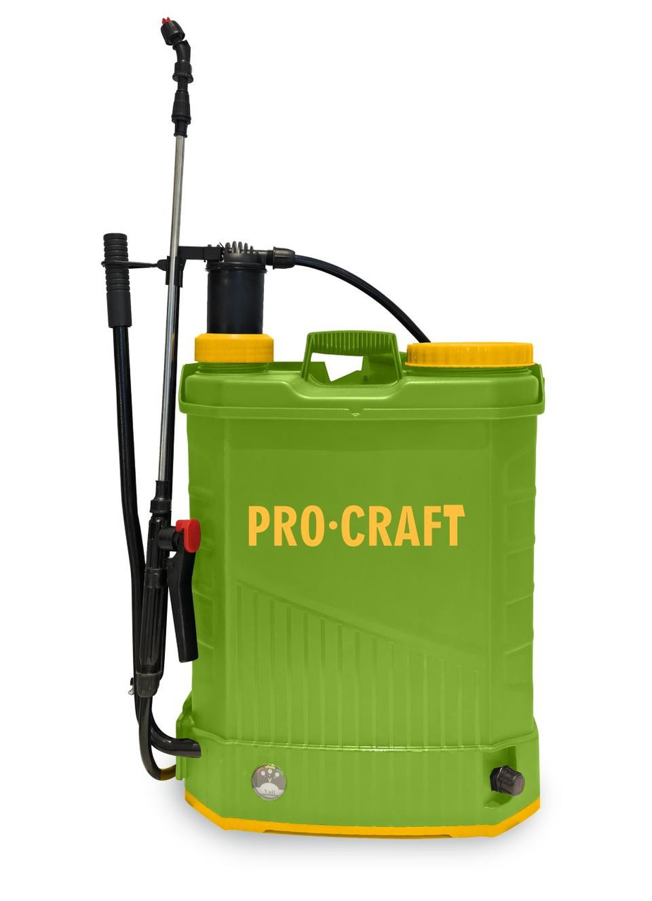 Аккумуляторный опрыскиватель 2 в 1 Procraft AS16/2 + ручной насос (ID ...