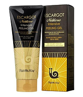 FARMSTAY Escargot Noblesse Пілінг-гель для обличчя з муцином равлика 180 мл