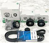 Ремінь генератора, обвідний ролик, натяжник Jeep Compass Patriot 2.0, 2.4 (Джип Компас Патріот), фото 2