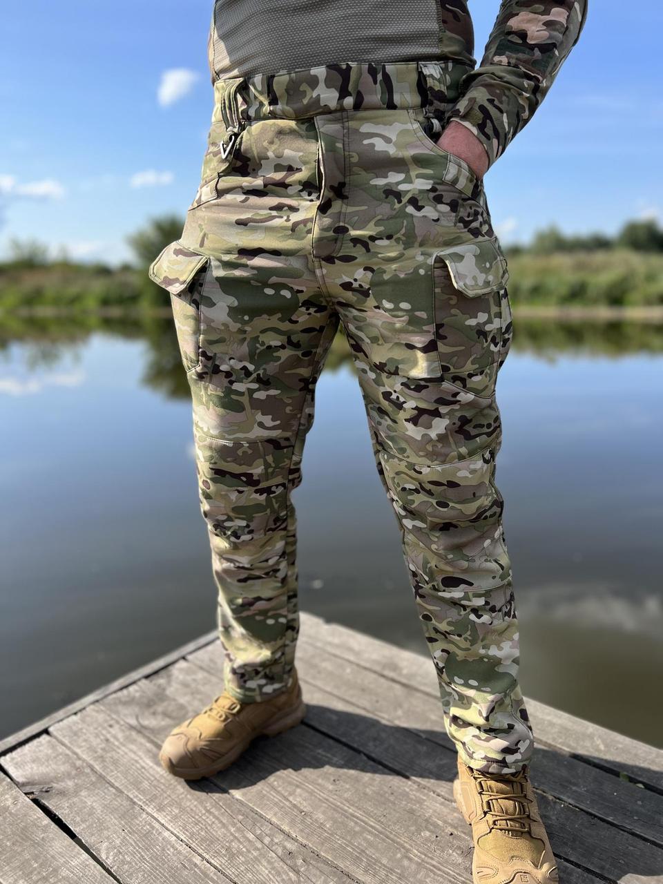 Штани Soft Shell Multicam