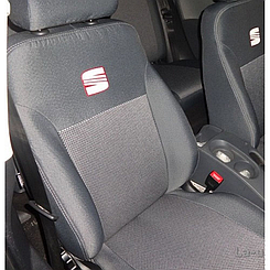 Чохли на сидіння SEAT Alhambra 1996-2010рр. (мінівен) (7 місць) (airbag, 2 пер. підл., 7 окремих сид.,