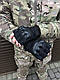 Рукавиці безпалі Oakley Tactical Pro з кісточками, чорні, фото 2