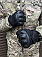 Рукавиці безпалі Oakley Tactical Pro з кісточками, чорні, фото 3