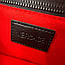 Жіноча невелика чорна сумка Versace з ланцюжком, фото 5