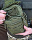 Тактична сумка через плече Lazer 7 л, олива, фото 3