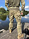 Тактичні штани з наколінниками+ FLEX вставки, піксель ЗСУ, фото 5