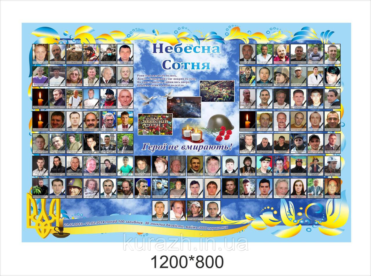 Банер "Небесна сотня"
