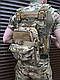Штурмовий рюкзак для плитоноски , на кріплення Molle 5/7 літрів, фото 4